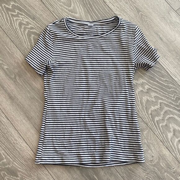 Striped Crop Shirt Old Navy - Picture 1 of 7